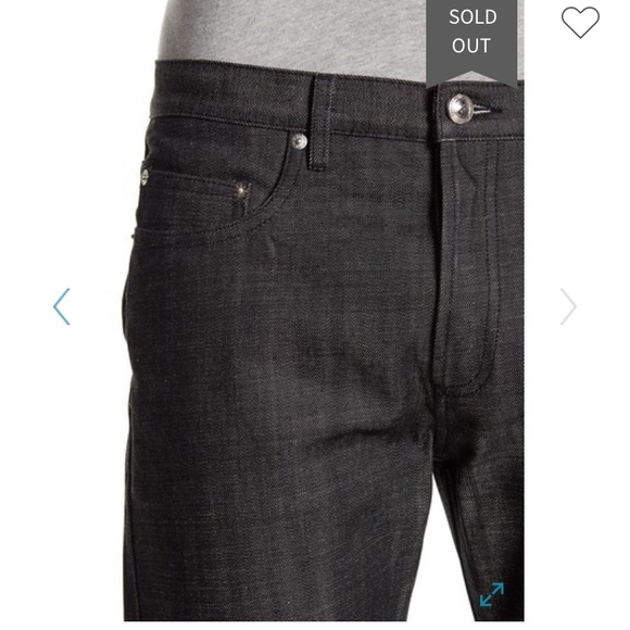 NWT A.P.C New Standard Lzz Noir Brut Jeans Black - Picture 2 of 8